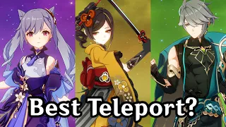Who Has the BEST Teleport in Genshin Impact? Chiori, Keqing, or Alhaitham?