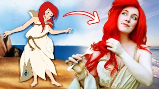 What did Ariel ACTUALLY wear on the beach? || Historically Accurate Little Mermaid Dress