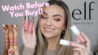 NEW Elf Camo Liquid Blushes, Did Elf REALLY Dupe Rare Beauty!?
