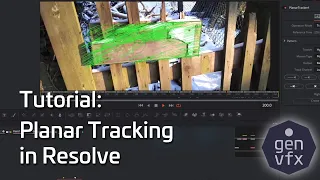 TUTORIAL: I fixed the gate!  How to do planar tracking in Resolve!