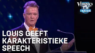 Louis van Gaal geeft karakteristieke speech aan Robben en Van Persie | VOETBALGALA