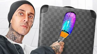 I Surprised Travis Barker With Custom Bags!