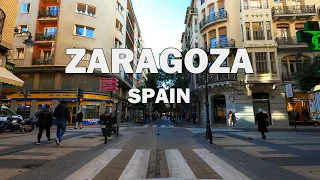 Zaragoza, Spain - Driving Tour 4K