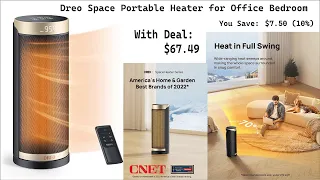 Portable Heater for Office Bedroom Dreo Space #heater  #amazonshopping