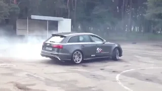 AUDI RS6 Drifting & Burnout 600HP