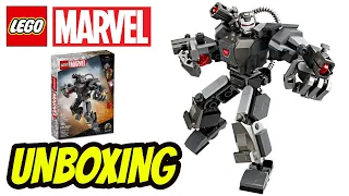 LEGO War Machine Mech Armor UNBOXING + REVIEW (76277)