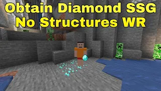 [FWR] Minecraft Speedrun - Obtain Diamond SSG No Structures in 4.200