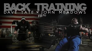 Back Training With Dave Tate & IFBB Pro John Meadows - elitefts.com