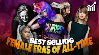 Best Selling Female Eras (Albums + Singles) Of All Time | Hollywood Time | Katy Perry, Taylor Swift