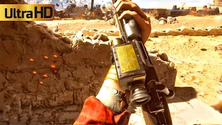 Battlefield 1  Deserts Of Arabia | Hear the Desert Iron Dragon Train Destroy Final Mission Ultra HD