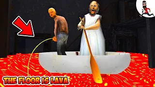 🔥Floor is Lava in Granny's house 🔥 Full Story 🔥 Funny Animation Cartoon