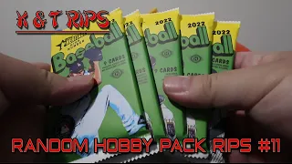Random Hobby Pack Rips #11