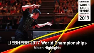 2017 World Championships | Highlights Fan Zhendong vs Lee Sangsu (1/2)