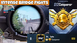 Asia #8 Insane Final Circle Bridge Fights | PUBG Mobile | Mr Spike