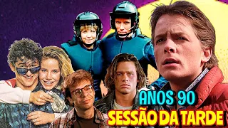 100 MELHORES FILMES DA SESSÃO DA TARDE DOS ANOS 90 | FILMES DA SESSÃO DA TARDE ANOS 80 e ANOS 90