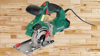 Parkside Plunge Saw PTS 710 A1 Unboxing Testing