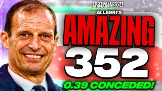 AMAZING 3-5-2 FM24 Tactics! | 0.39 Conceded! | Football Manager 2024