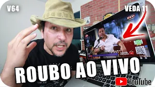 BRUNO E MARRONE SENDO ROUBADOS EM LIVE - VEDA 11 - KiCanto Vlog 64