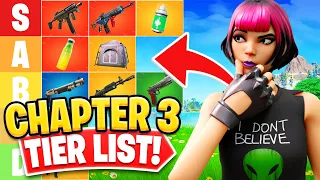 Ranking EVERY Weapon & Item in Fortnite Chapter 3!