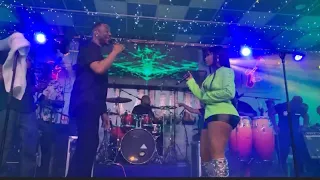 Bedjine ft k-dilak live performance la Guyane française #bedjinekdilak #kadilakmesajea #compas