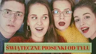 ŚWIĄTECZNE PIOSENKI OD TYŁU CHALLENGE | Sandra Rugała