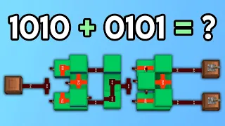 Redstone Binary Addition - LRR #4