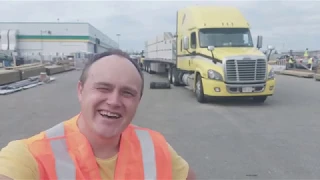 118. Стажировка на грузовике, в Канаде.