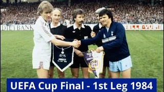 Anderlecht 1-1 Tottenham Hotspur - UEFA Cup Final 1st Leg 1983/84