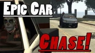 Epic Car Chase! - (GTA 4 Short Film)