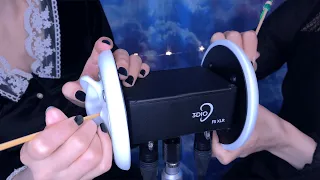 ASMR Twin Ear Cleaning for People Who Want Strong Stimulation 👂 3Dio / 耳かき