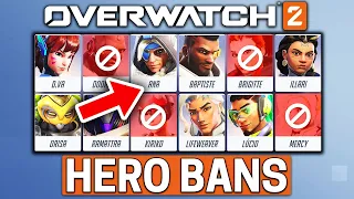 Overwatch 2 - Hero Bans! Reaper Rework! Mauga HUGE NERFS!