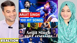 Top 100 Songs Of Arijit Singh (2011-2023) | 100 Hit Songs Of Arijit Singh | Amber Rizwan Reaction