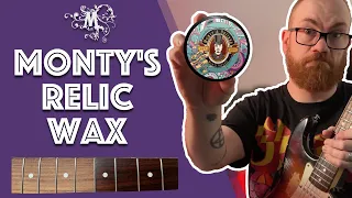 DARKEN your PAU FERRO fretboard - Is Monty's montypresso relic wax any good?