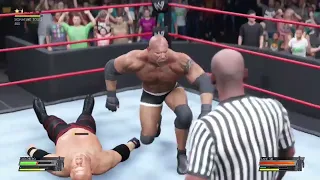 WWE 2k22 - Goldberg vs Kane (Legend Difficulty)