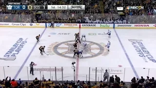 2018 Stanley Cup. R1, G1. Maple Leafs vs Bruins. Apr 12, 2018