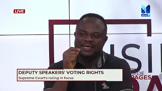 Deputy Speaker's Voting Rights: Supreme Court's ruling in focus with Lawyer Justice Abdulai