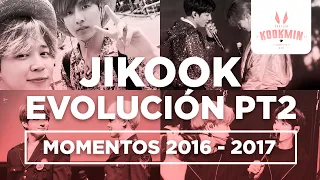 Evolución JIKOOK PT.2 2016 - 2017 | Story of JiKook - Kookmin (Cecilia Kookmin)