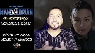 Reacting to our Chain Reaction The Mandalorian Chapter 5 S1 The Gun Slinger