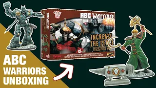 ABC Warriors: Increase the Peace Starter Set - Unboxing Sneak Peek - NEW Warlord Games Skirmish Game