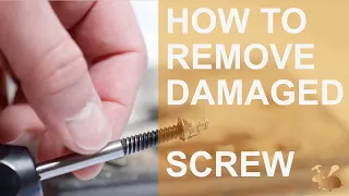 How to Use a Screw Extractor | The proper way.