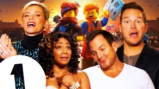 "Pew Pew Pew!" 💥 Chris Pratt & The Lego Movie 2 cast get awesome! Again!