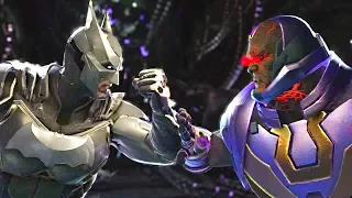 Injustice 2 - Batman vs Darkseid - All Intro Dialogue, Super Moves And Clash Quotes