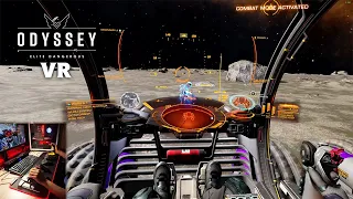 Elite Dangerous Odyssey VR - 4090 Max Graphics Gameplay (With Voice Commands)