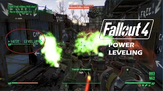 Fallout 4 - Get Tons of XP With Idiot Savant 3 and Gunner Cages