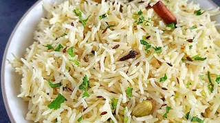 jeera Rice recipe-How to make perfect jeera rice - Easy &tasty jeera rice