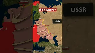 Is This Germany's Biggest Mistake ?? 🔥🇩🇪 #shorts #maps #germany #russia #ww2