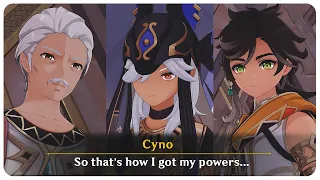 Origin of Cyno and Sethos Power | The Ba Fragments - Cyno Story Quest 2 |  Genshin Impact
