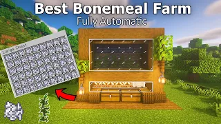 Minecraft: Best AUTOMATIC Bonemeal Farm 1.20! (Survival | Bedrock | Java)