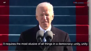 President Joseph Biden Inaugural Address Highlights