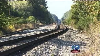 Boy's leg severed on railroad tracks